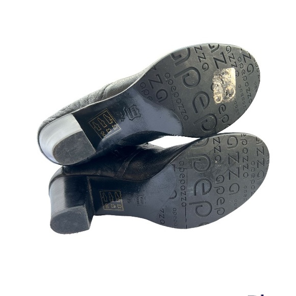 Apepazza Italian Leather Ananas Heeled Zip Up Boots - Picture 12 of 15